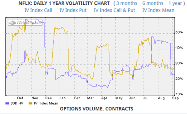 netflix 1 year volatility chart 